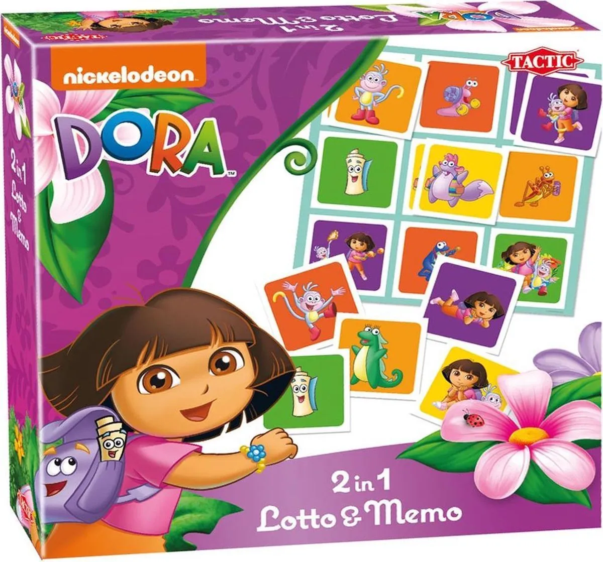 Tactic Dora 2-in-1 Lotto & Memo