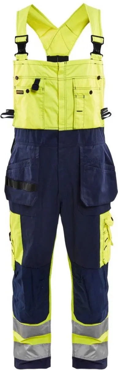 Blåkläder Bretelbroek High Vis 2603-1860