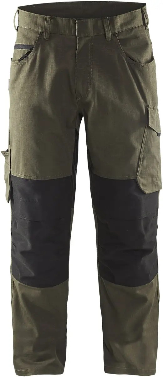 Blåkläder Service Werkbroek 1495-1330 - 48 - Groen/Zwart