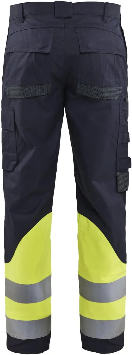 Blåkläder APC 2 Multinorm Werkbroek 64 - Marineblauw/Geel