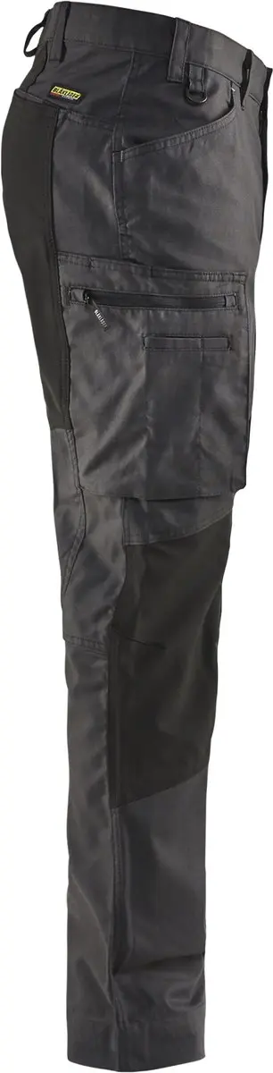 Blåkläder Service Werkbroek 1459-1146 - Maat 50 - Donkergrijs/Zwart