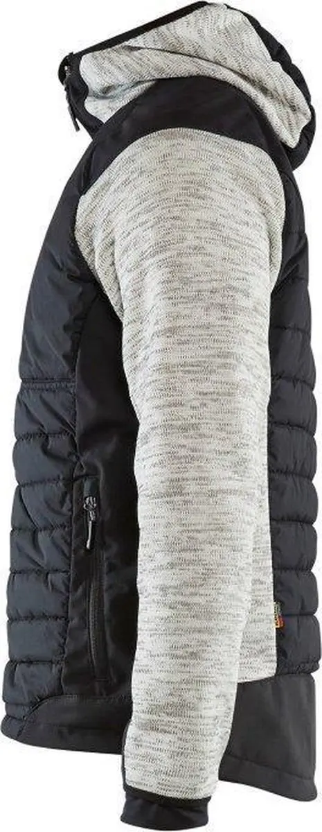 Blåkläder 5930 Hybride Jack - Grijs Melee/Zwart 2XL