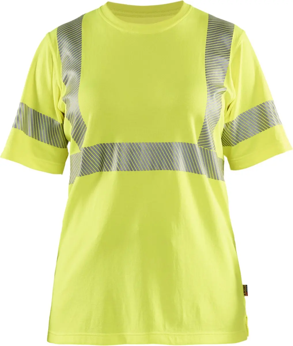 Blåkläder 3502-2537 Dames T-shirt High Vis Geel