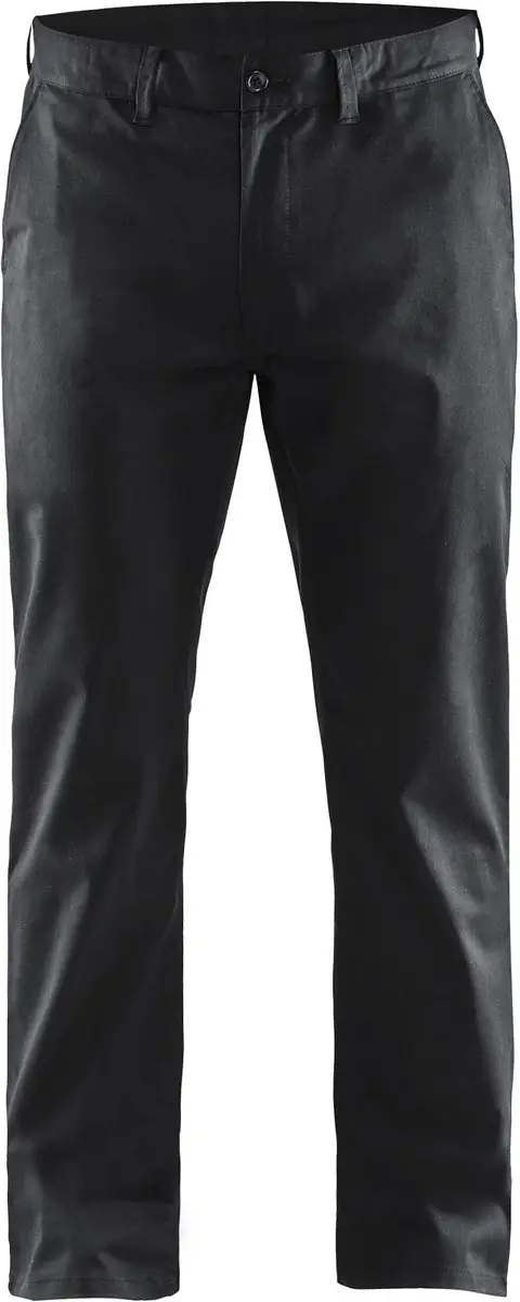Blåkläder Chino Stretch 1465-1830 - Maat 112 - Zwart