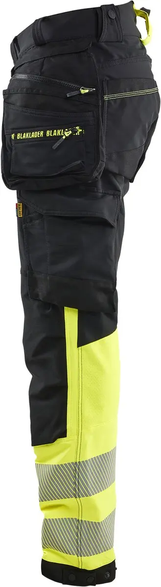 Blåkläder Hi Vis 11251648 Werkbroek - 50 - Zwart/Geel
