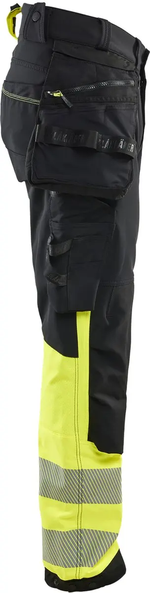 Blåkläder Hi Vis 11251648 Werkbroek - 50 - Zwart/Geel