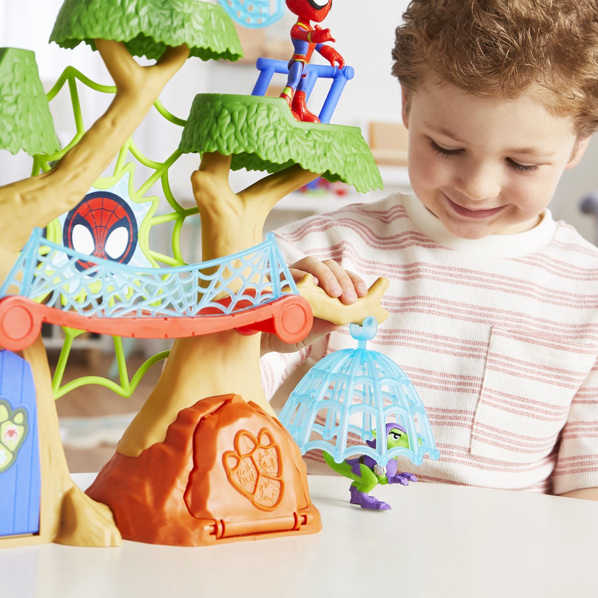 Hasbro Spidey en vrienden Dino Webs-speelset - Dinosaurus accessoires - 3+ jaar