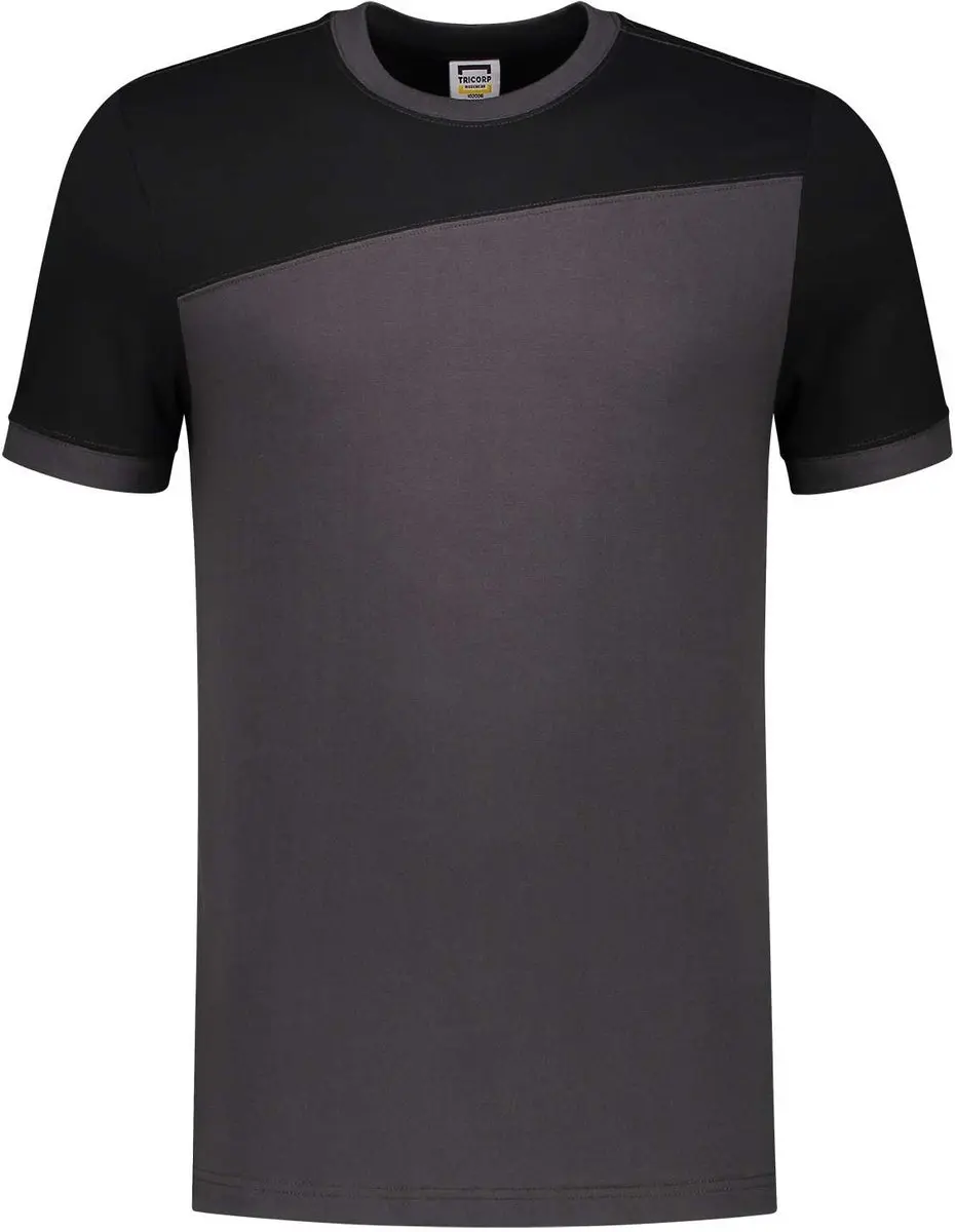 Tricorp T-shirt Bicolor 102006 - M - Ink/Turquoise