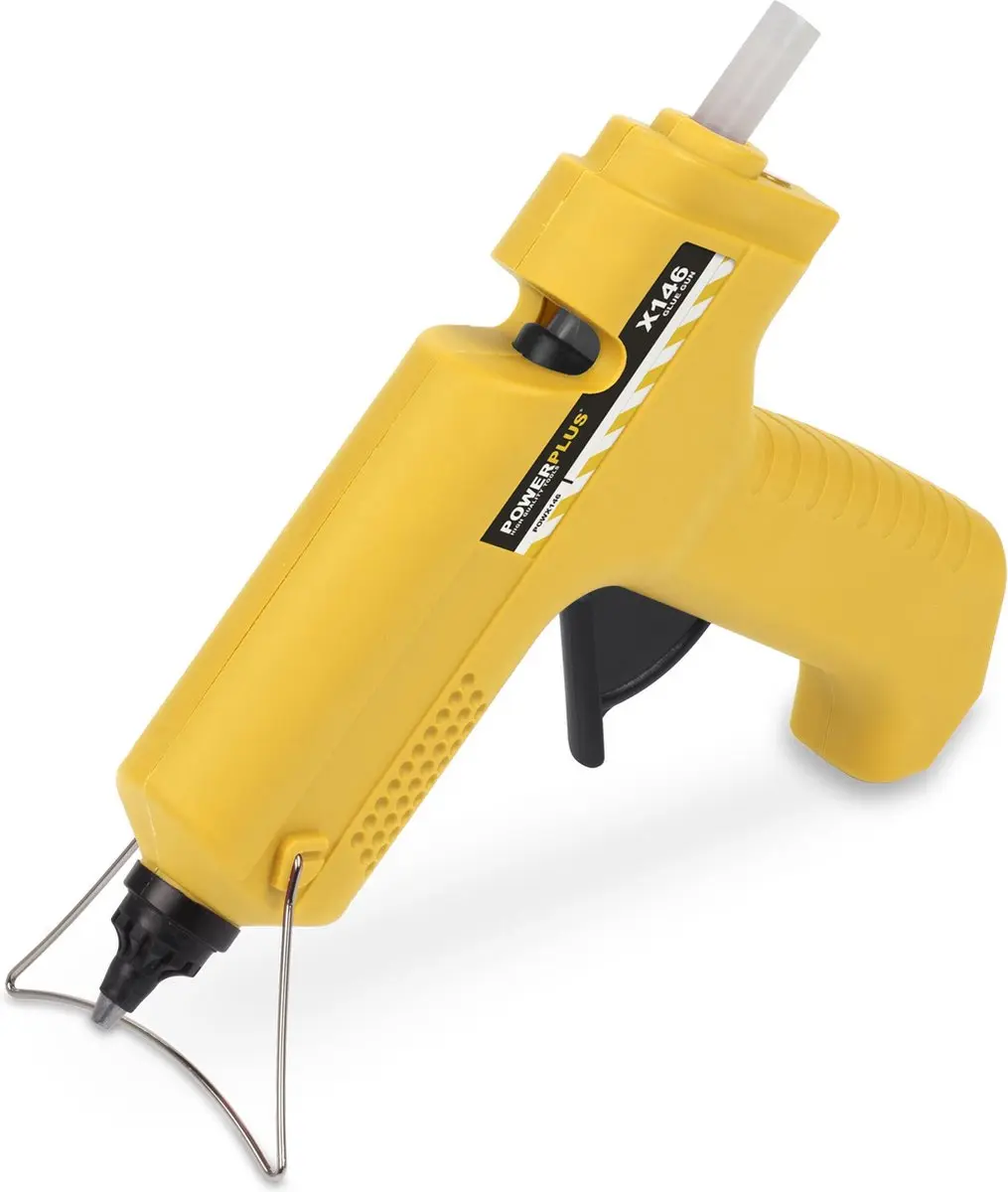 Powerplus POWX146 Elektrisch Lijmpistool - 25W - Geel