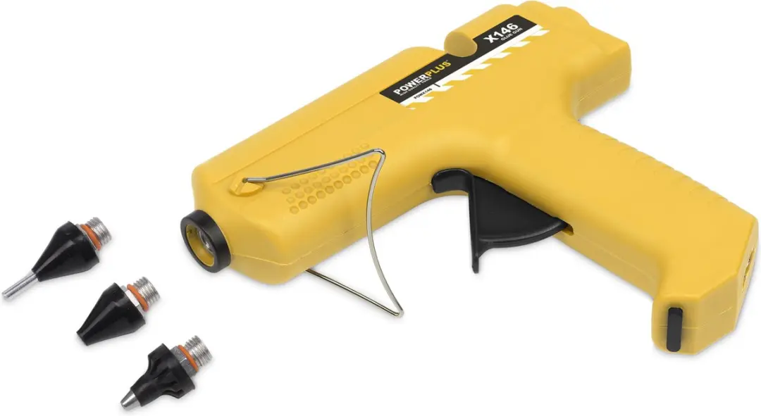 Powerplus POWX146 Elektrisch Lijmpistool - 25W - Geel