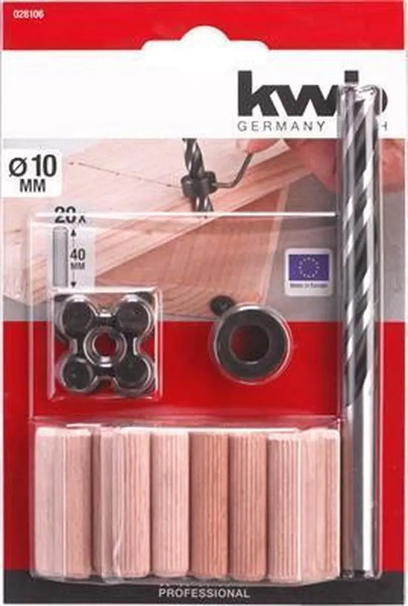 KWB Deuvelset met Boor 6mm - 31-delig - Metaal - afbeelding 6 van 6