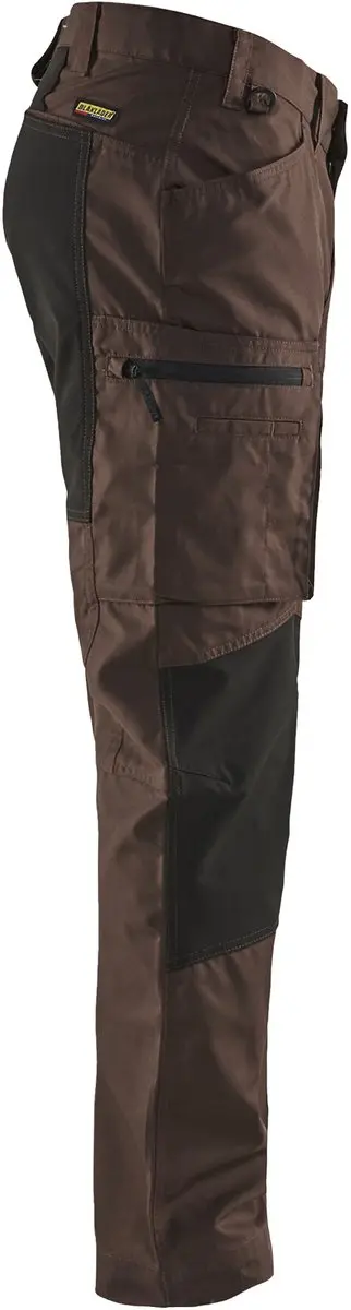 Blåkläder Service Werkbroek D124 - Bruin/Zwart