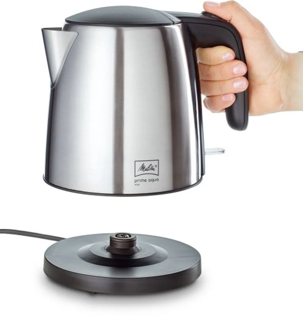 Melitta Prime Aqua Mini Waterkoker 1L - 2200W - RVS