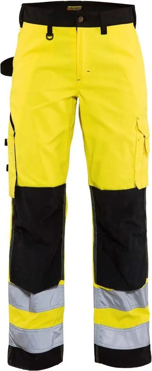 Blåkläder Dames Werkbroek 7155-1811 High Vis Geel/Zwart - D19