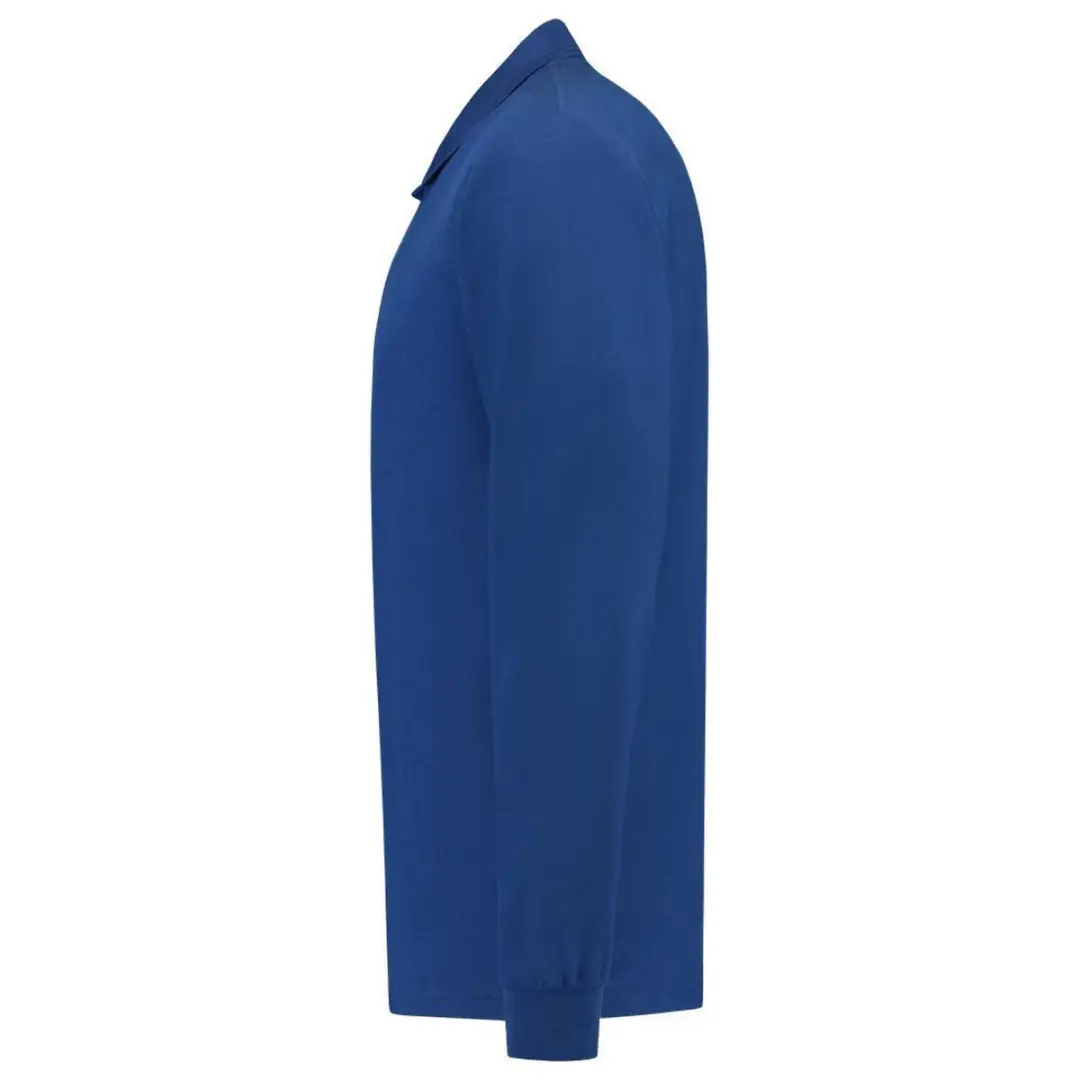 Tricorp Poloshirt Lange Mouw Royalblauw - XL