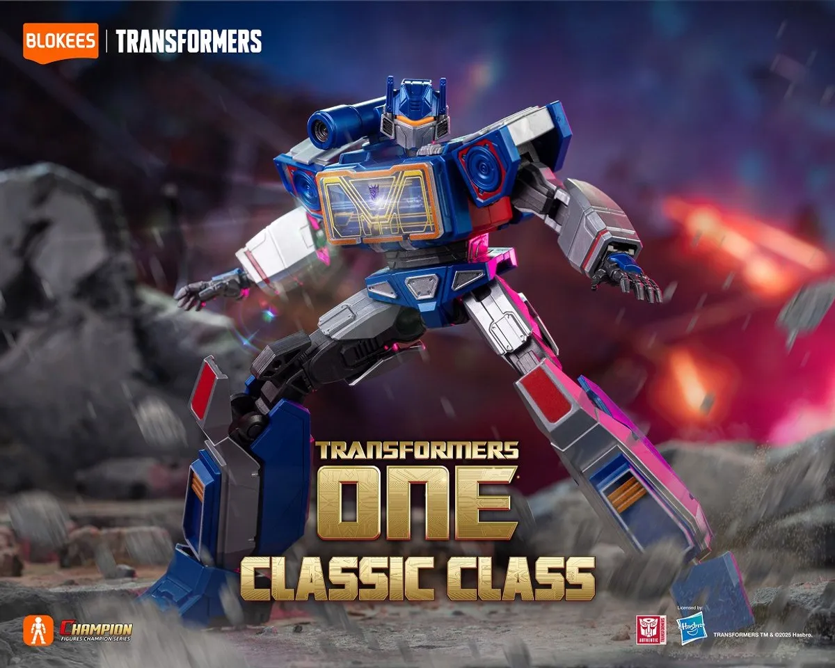 Hasbro Blokees Transformers One Classic Class 17 Soundwave Bouwpakket - 12,3 cm