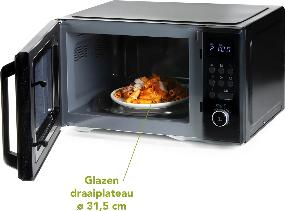 Domo DO23101 Microgolfoven Solo 31L 1000W - Zwart