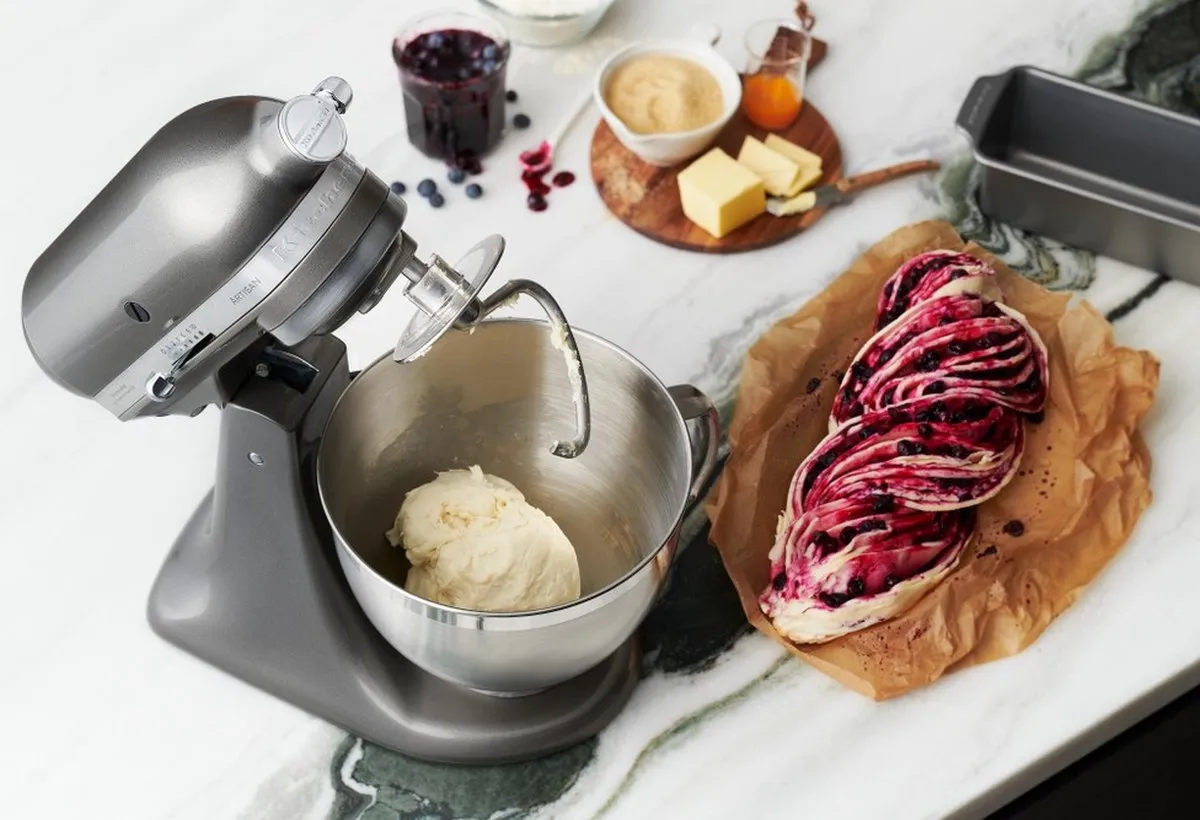 KitchenAid Artisan 5KSM175PSEMS Keukenmachine - Tingrijs - afbeelding 6 van 6