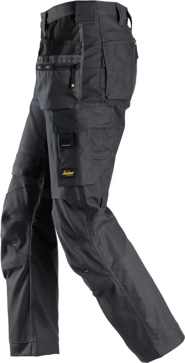 Snickers 6224 AllroundWork Werkbroek 48 - Staal Grijs