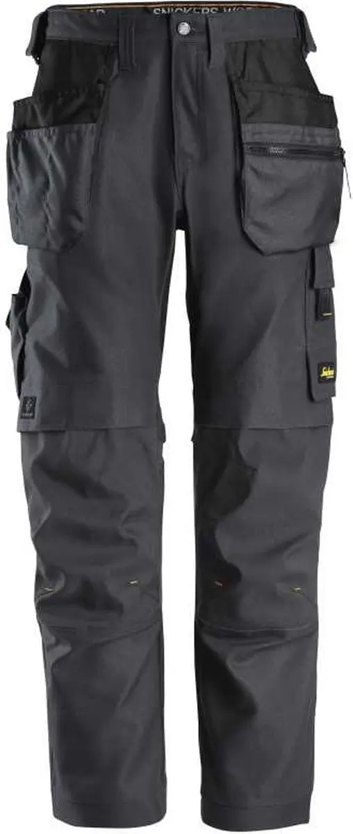 Snickers 6224 AllroundWork Werkbroek 48 - Staal Grijs