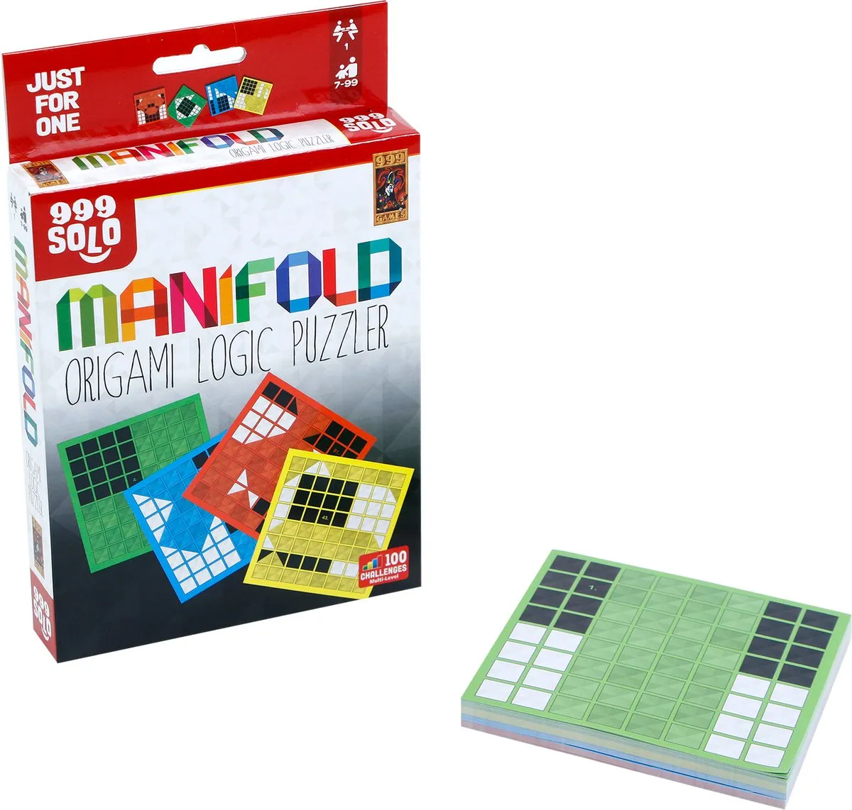 999 Games Manifold Solo Breinbreker Puzzel - 999-SLL10 - afbeelding 6 van 6
