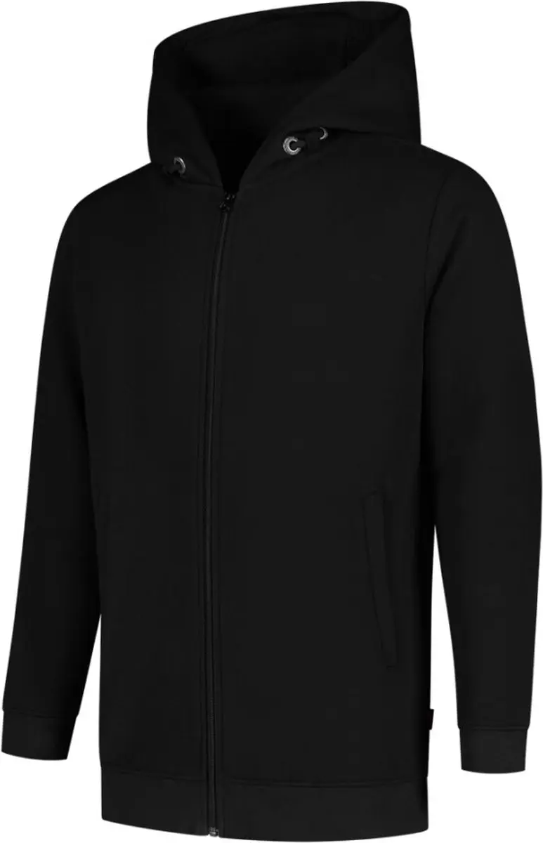 Tricorp 301014 Sweatvest Capuchon - Zwart - L - afbeelding 6 van 6
