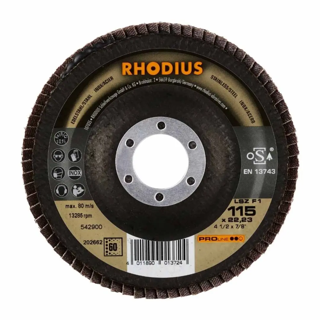 Rhodius 205581 Diamantschijf 115mm Metaal