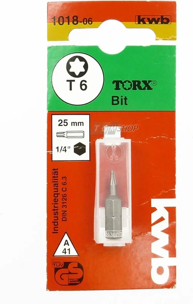 KWB Schroefbit Torx T6