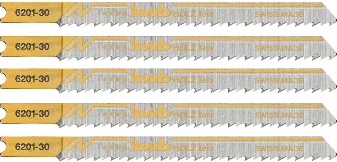 KWB Decoupeerzaagblad Hout Fijn - 5 Stuks - afbeelding 6 van 6