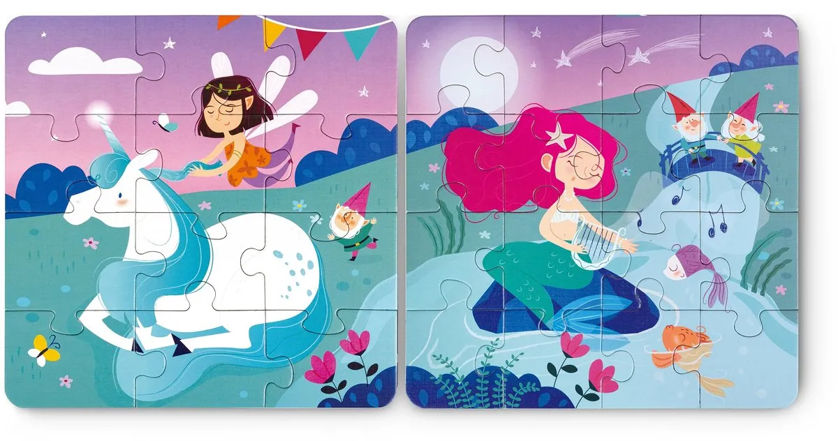 Hape Sprookjesachtige Puzzel 71 Stuks - Multicolor - afbeelding 4 van 6