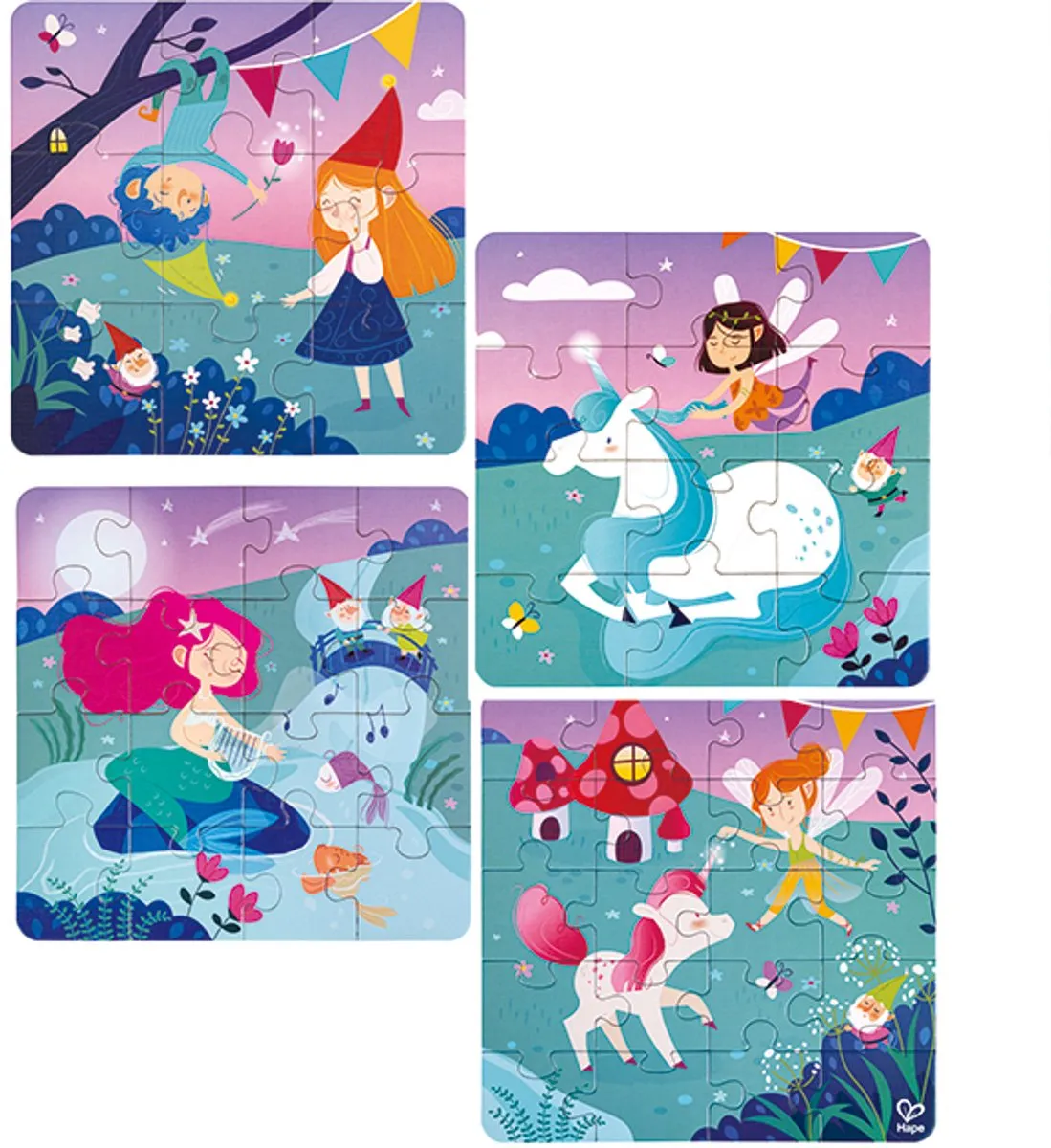 Hape Sprookjesachtige Puzzel 71 Stuks