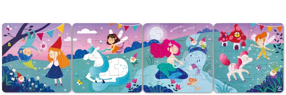Hape Sprookjesachtige Puzzel 71 Stuks - Multicolor - afbeelding 2 van 6