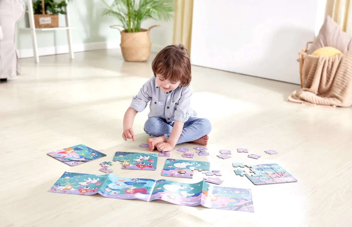 Hape Sprookjesachtige Puzzel 71 Stuks - Multicolor - afbeelding 5 van 6