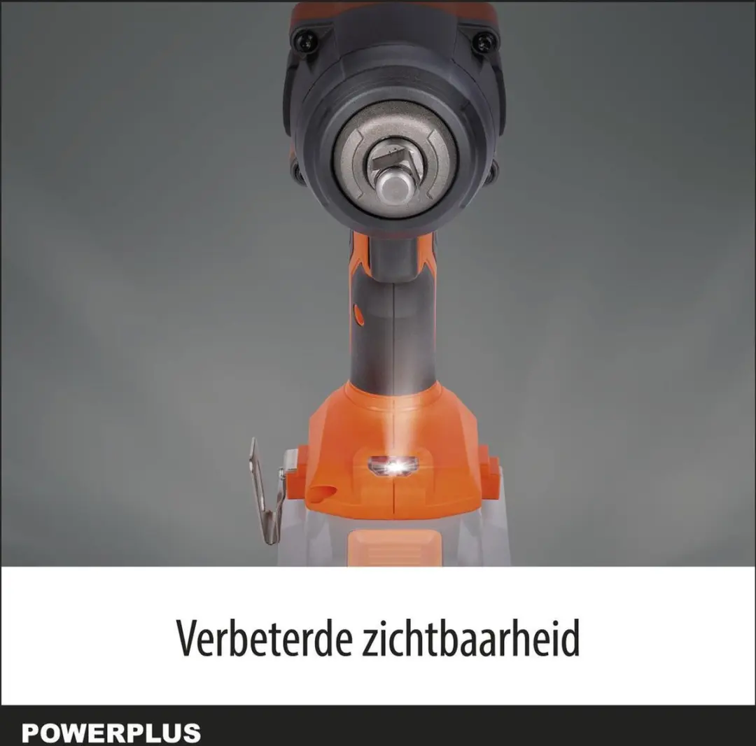 Powerplus POWDP20400 Slagmoersleutel 40V - 3300 Slagen/min - afbeelding 6 van 6