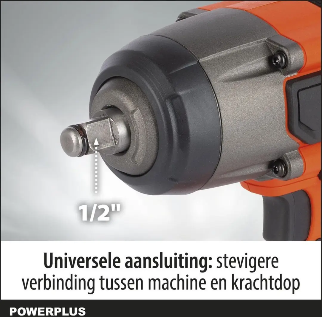 Powerplus POWDP20400 Slagmoersleutel 40V - 3300 Slagen/min