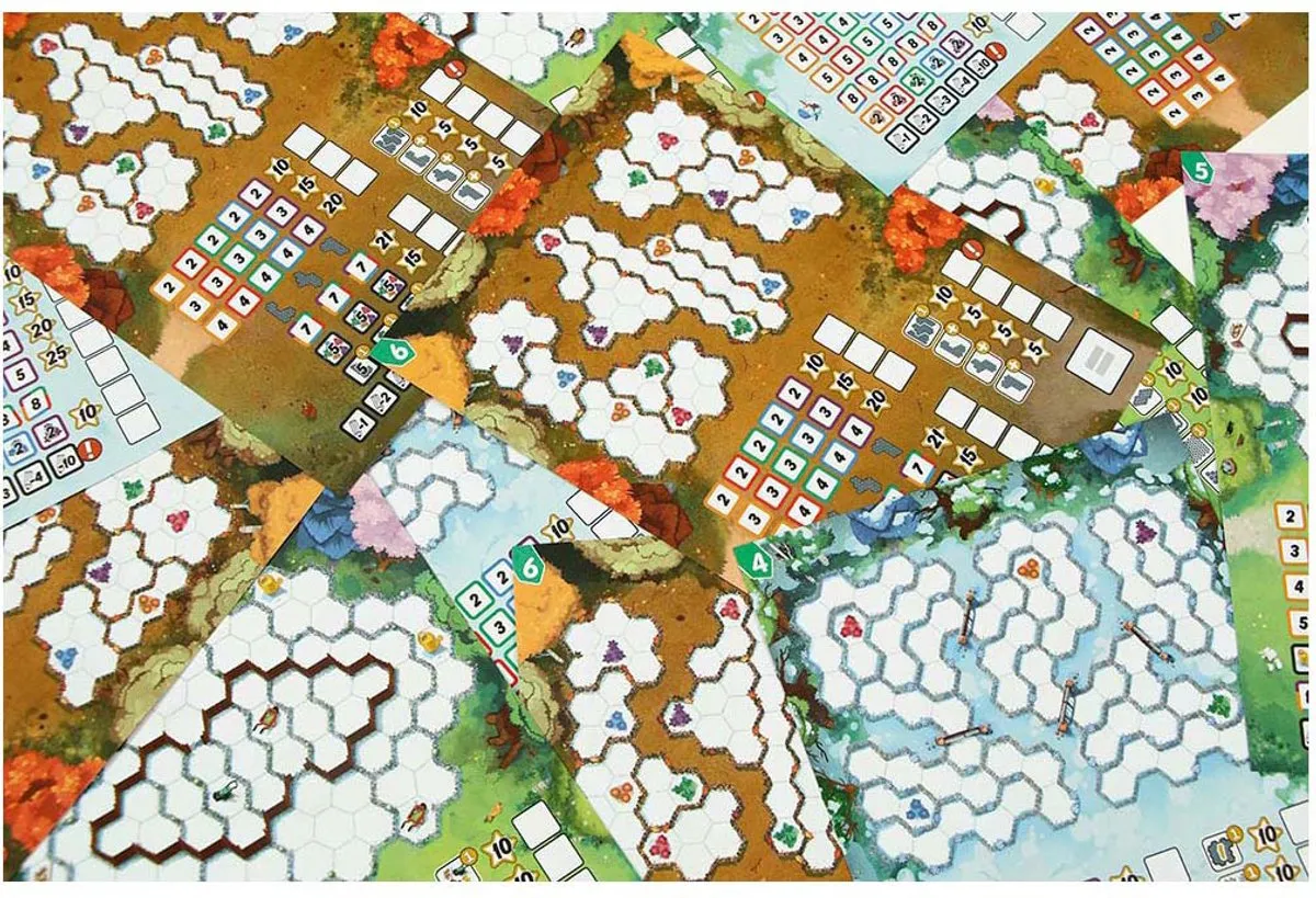 999 Games Pick A Pen Tuinen Seizoenen Scoreblokken - 2 Stuks - Multi