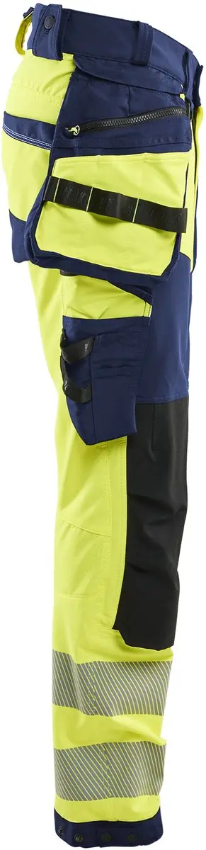 Blåkläder Hi Vis 11221648 Werkbroek - 4-Weg Stretch - Geel/Donkerblauw