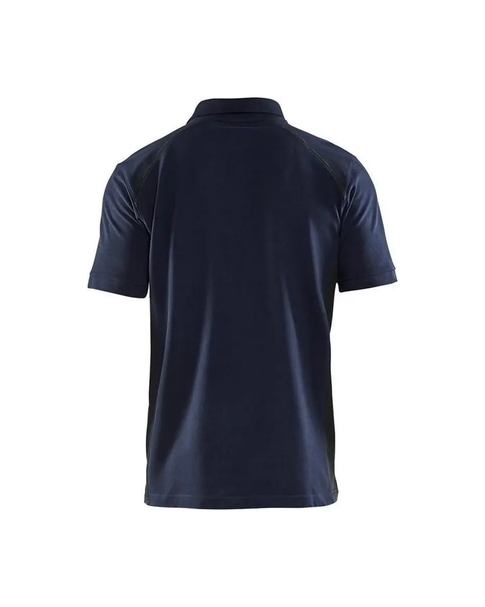Blåkläder 3324-1050 Poloshirt Piqué - XXL - Donker marineblauw/Zwart