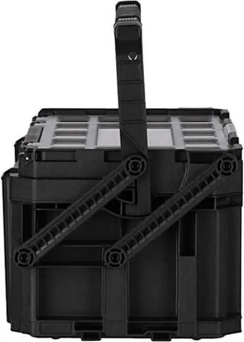 Keter Connect Cantilever Gereedschapskoffer 26L - Zwart