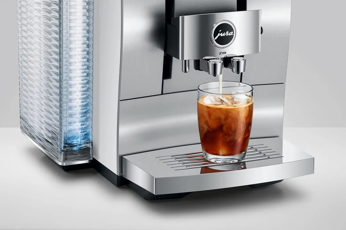 Jura Z10 Volautomatische Espressomachine - Aluminium Wit