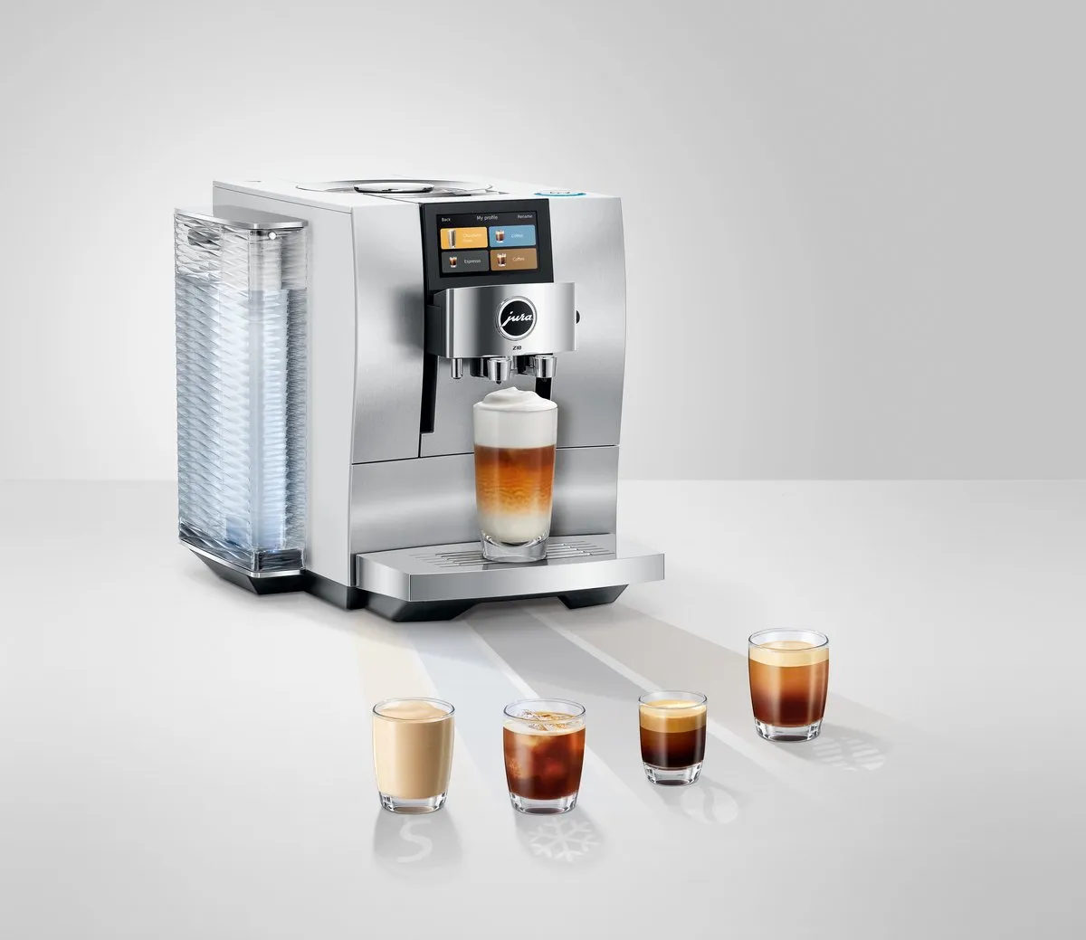 Jura Z10 Volautomatische Espressomachine - Aluminium Wit - afbeelding 6 van 6