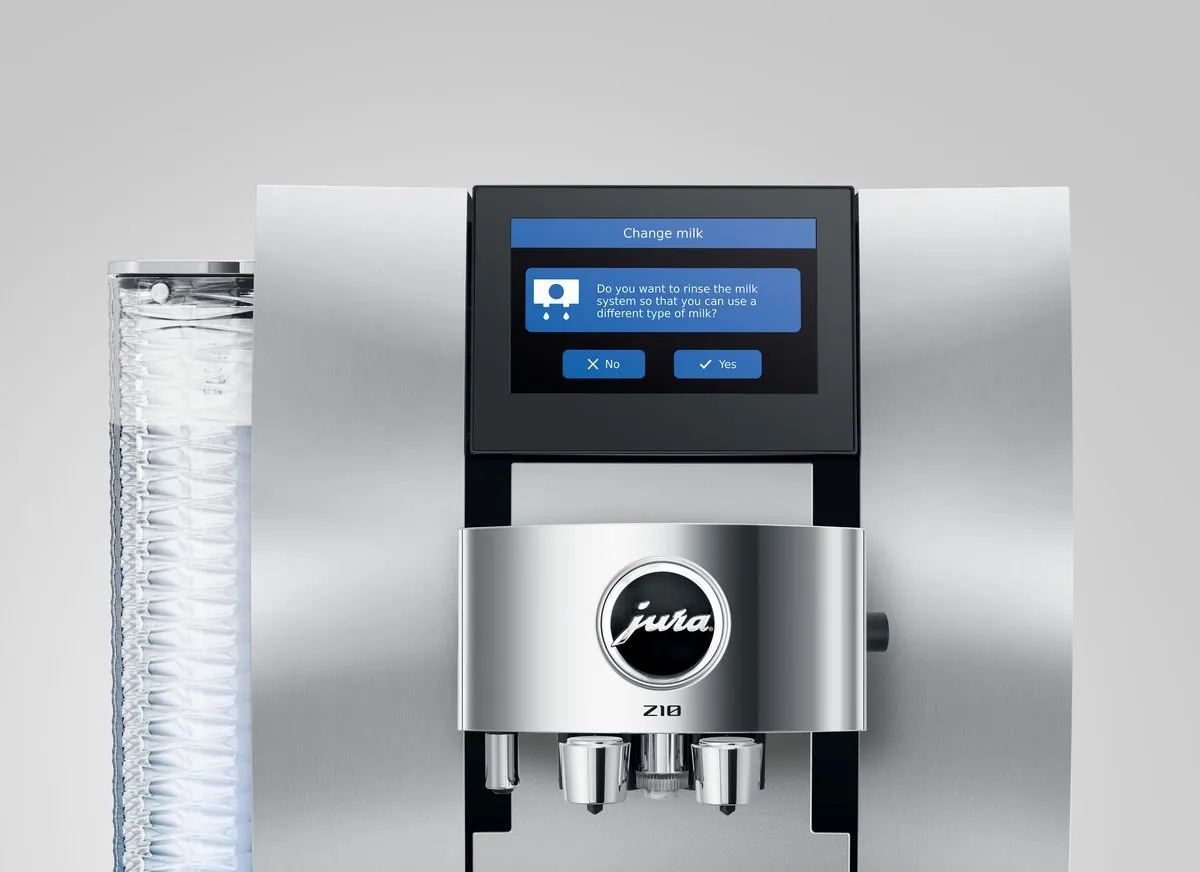 Jura Z10 Volautomatische Espressomachine - Aluminium Wit