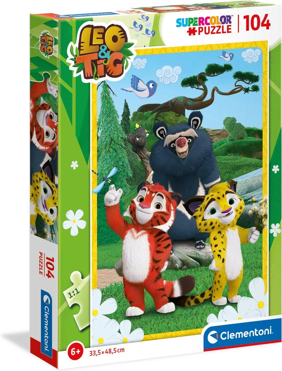 Clementoni Supercolor 27547 Legpuzzel 104 Stuks