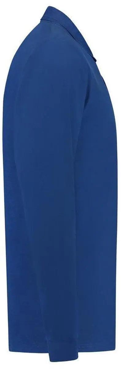 Tricorp Poloshirt Lange Mouw - Royalblauw M