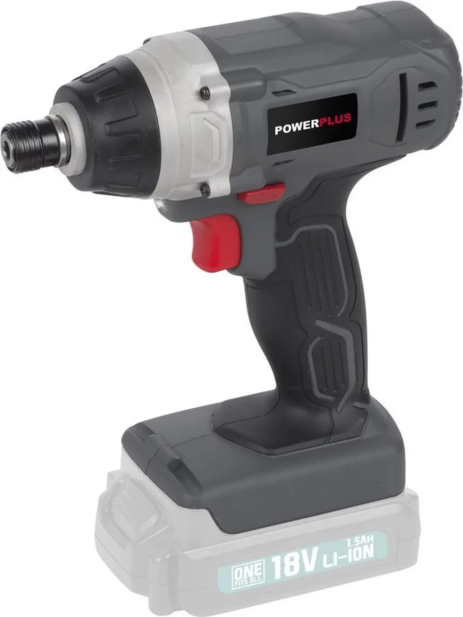 Powerplus POWEBISS3 Slagschroevendraaier 18V - 3.0Ah - 1x Accu