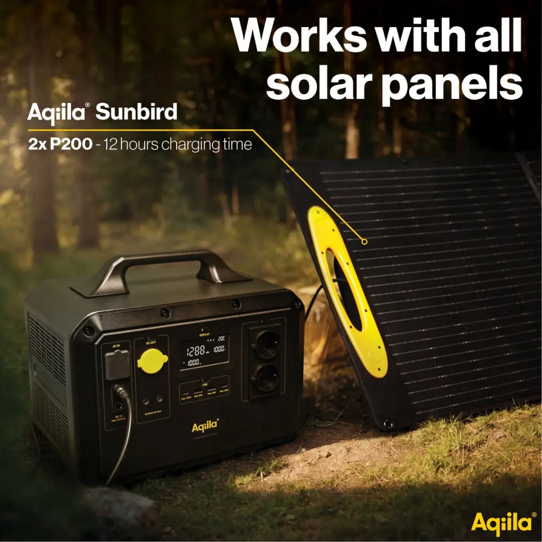 Aqiila Portable Powerstation 1568Wh - 1500W LiFePo4 Generator