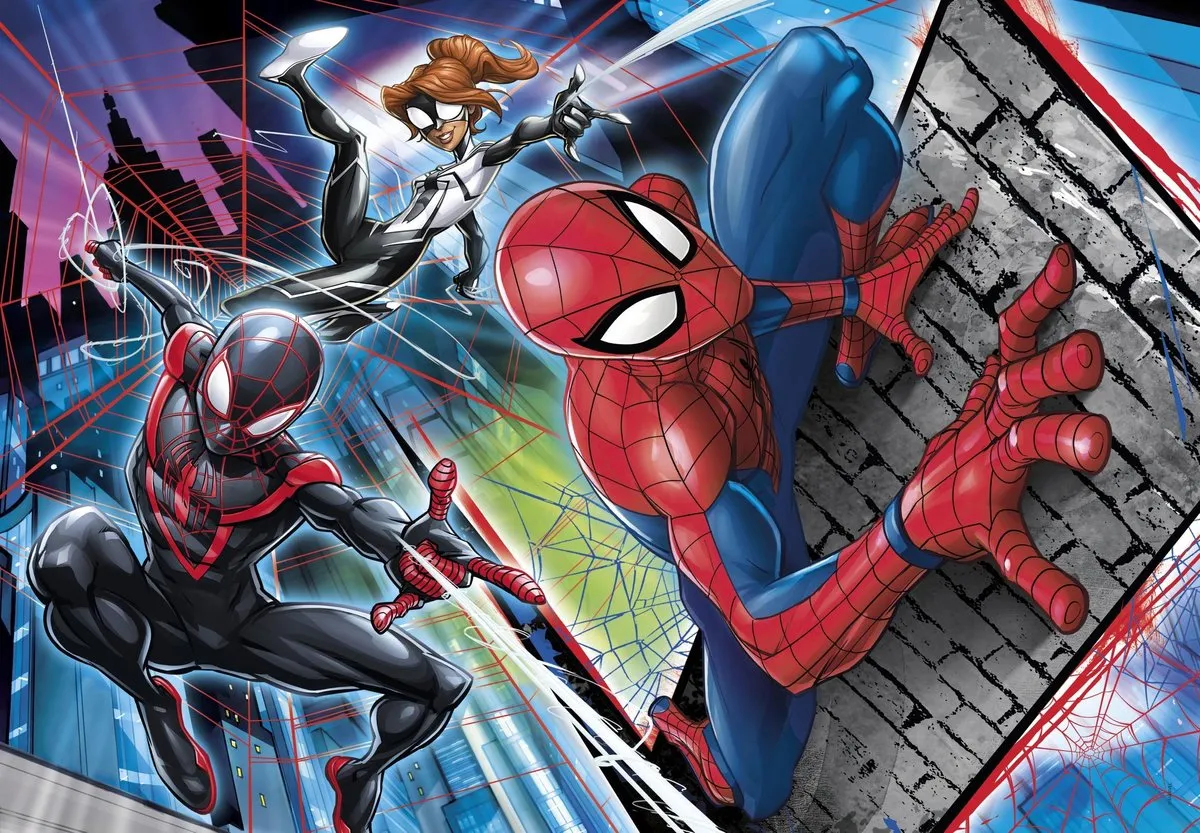 Clementoni Spider-Man Puzzel 180 Stukjes - Multicolor