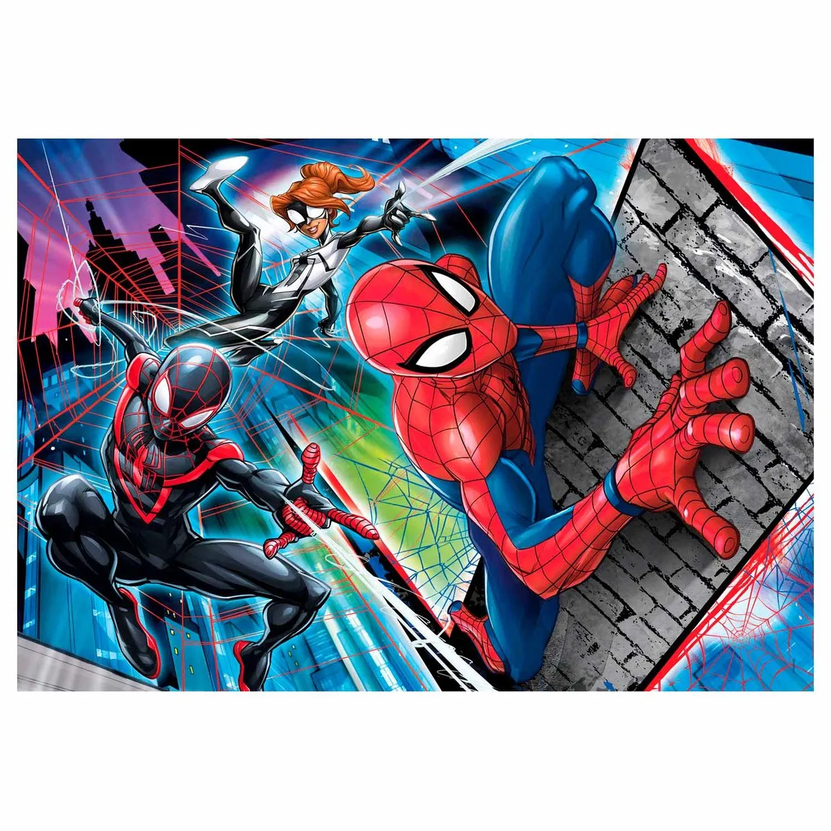 Clementoni Spider-Man Puzzel 180 Stukjes - Multicolor