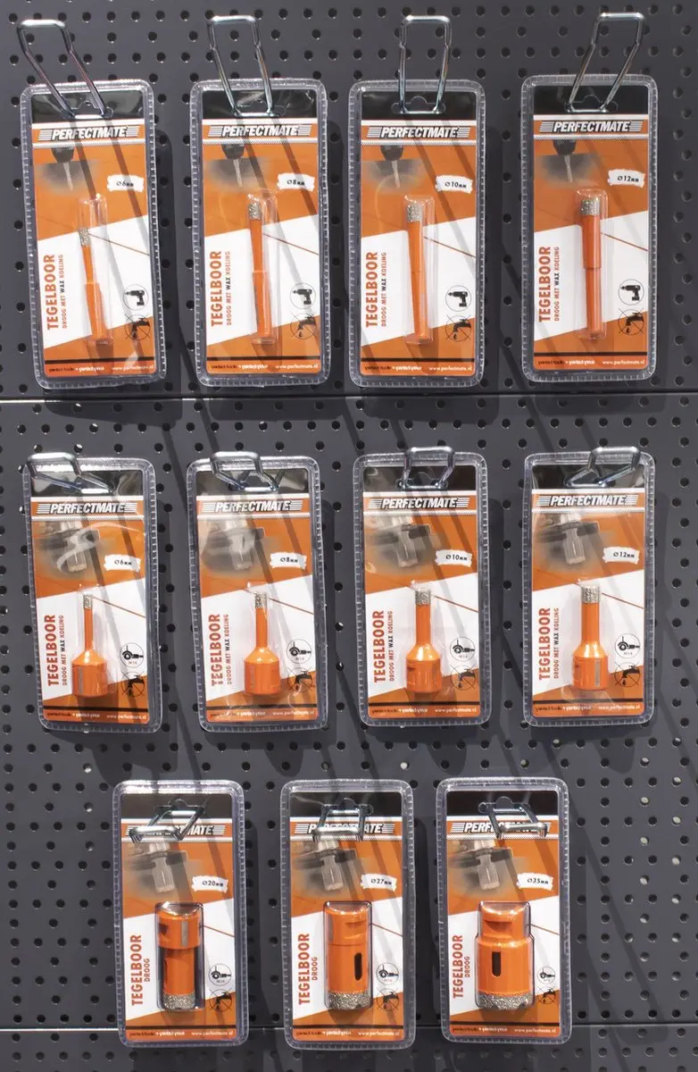 Perfectmate Tegelboor 6mm EPC0640 - Oranje