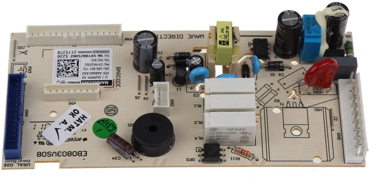 Beko RFNE312E23W NM Stuurkaart 5919825002